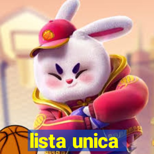 lista unica